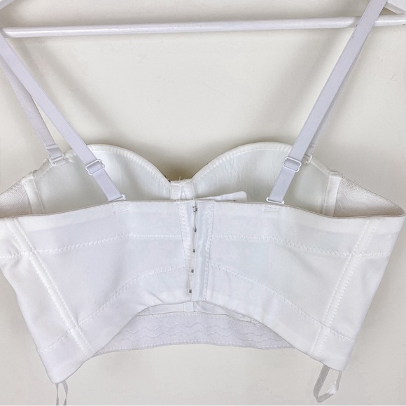 Bustier Jewel and Pearl Lace Top - Picture 5 of 5